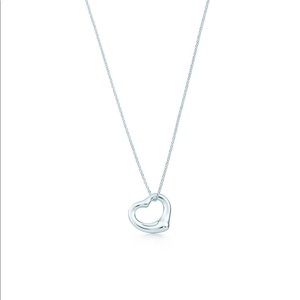 Tiffany & Co Open Heart Pendant